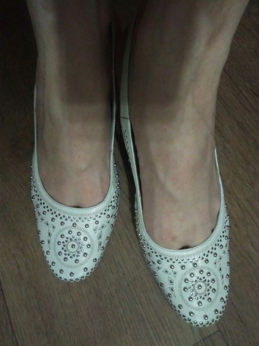 Босоножки/туфли/шлепанцы/сабо, свадьба,кожа р.39 Италия