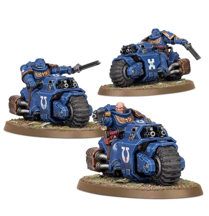 Space Marines Outrider Squad