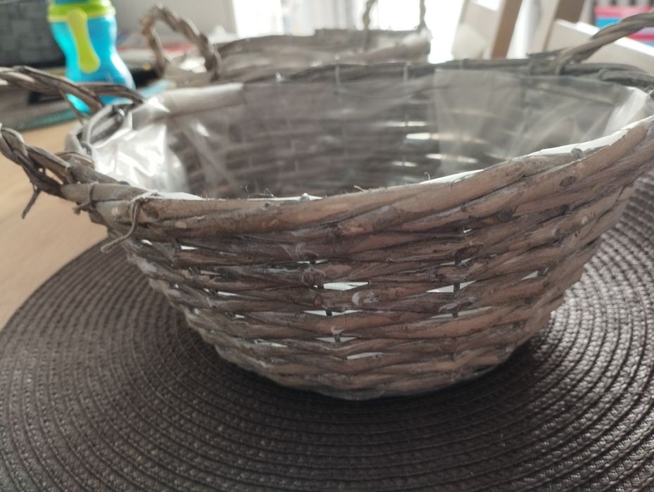 Nowe koszyki wierzbowe