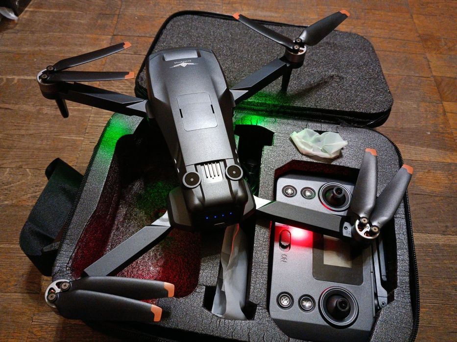 Квадрокоптер KF 106 MAX 6 K з двійною камерою на трьхосьвому підвісі