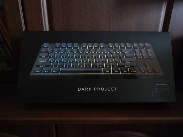 Продам клавиатуру Dark project KD87A ABS Gateron Optical 2.0 Red