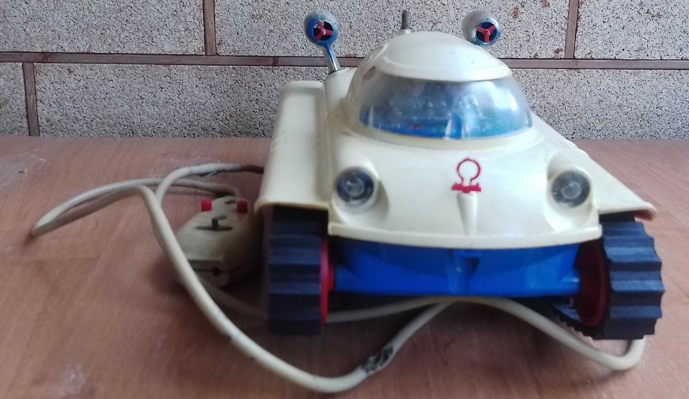 игрушка планетоход omega presu 60-е гдр ссср