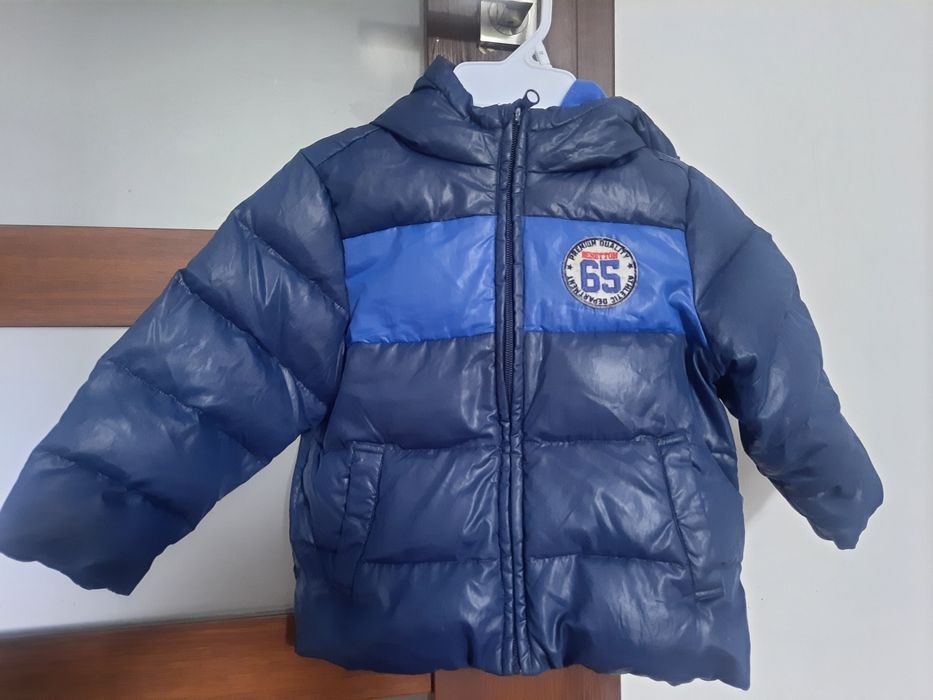 Kurtka puchowa Benetton rozmiar 86
