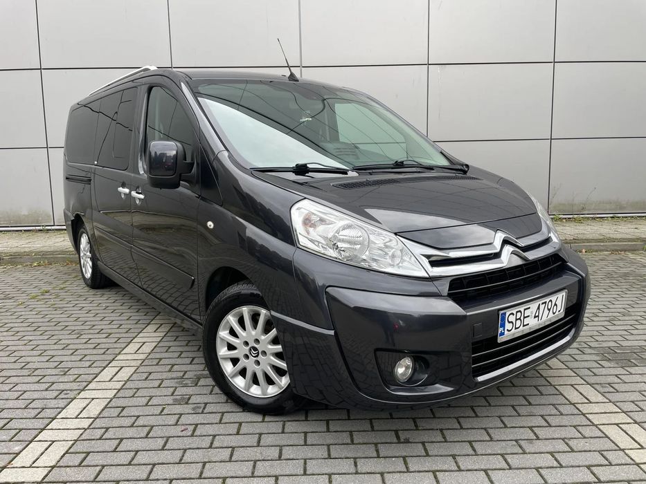 Citroën Jumpy Combi 2.0 Diesel Exclusive Nawigacja 9-Osób Nawiewy Klimatronik Alu Hak
