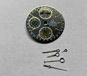 Omega Speedmaster Automatic  Multicalendar tarcza wskazówki