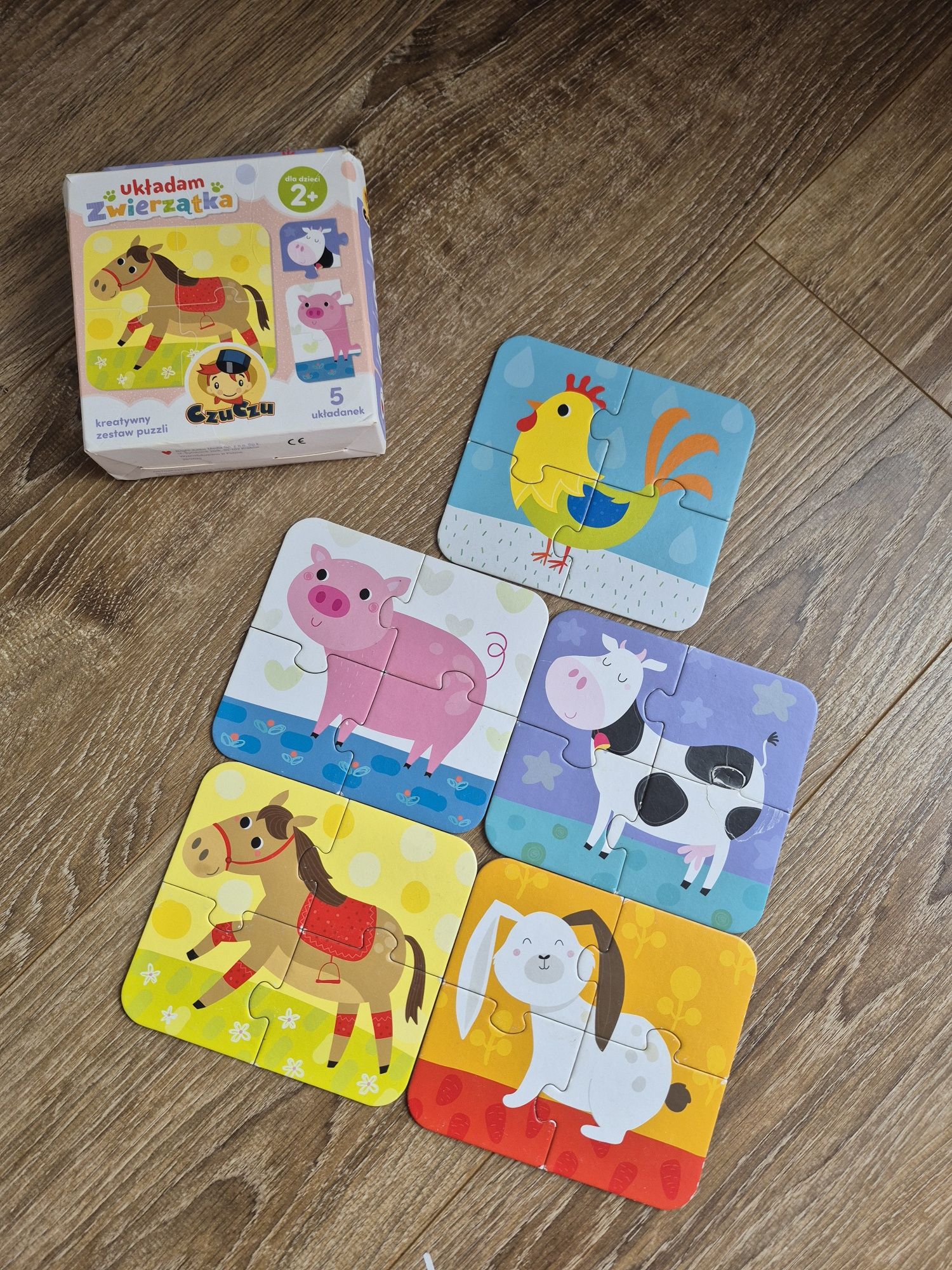 Zestaw puzzli I gier