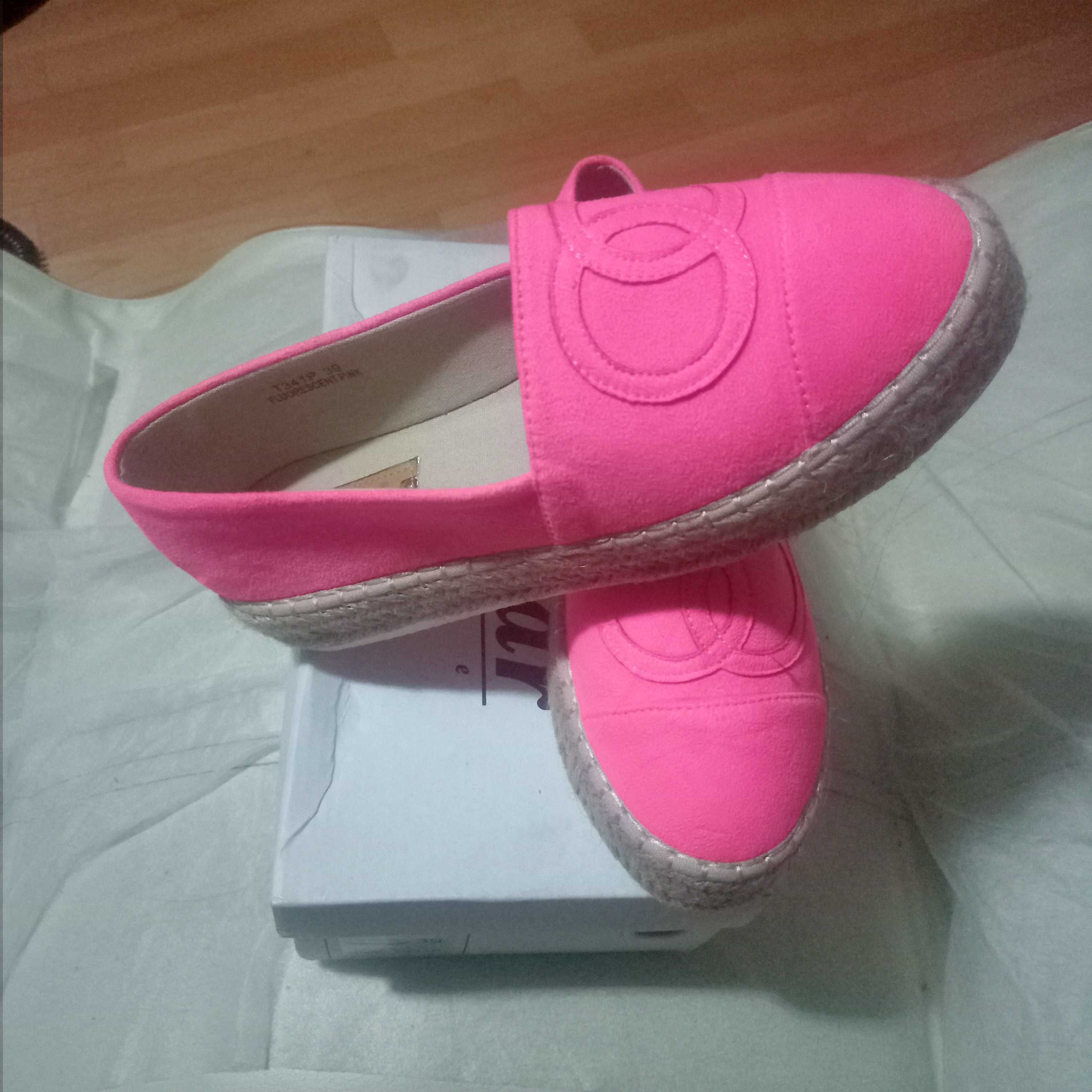 Nowe Espadryle damskie r.39 Seastar Blue