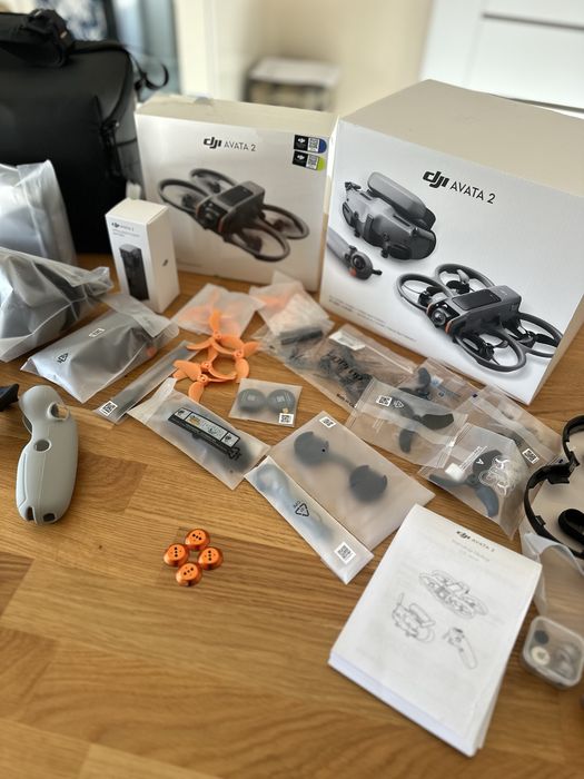 DJI Avata 2 Fly More Combo + 3 bat+ Care +Akcesoria | Nowy | GWARANCJA