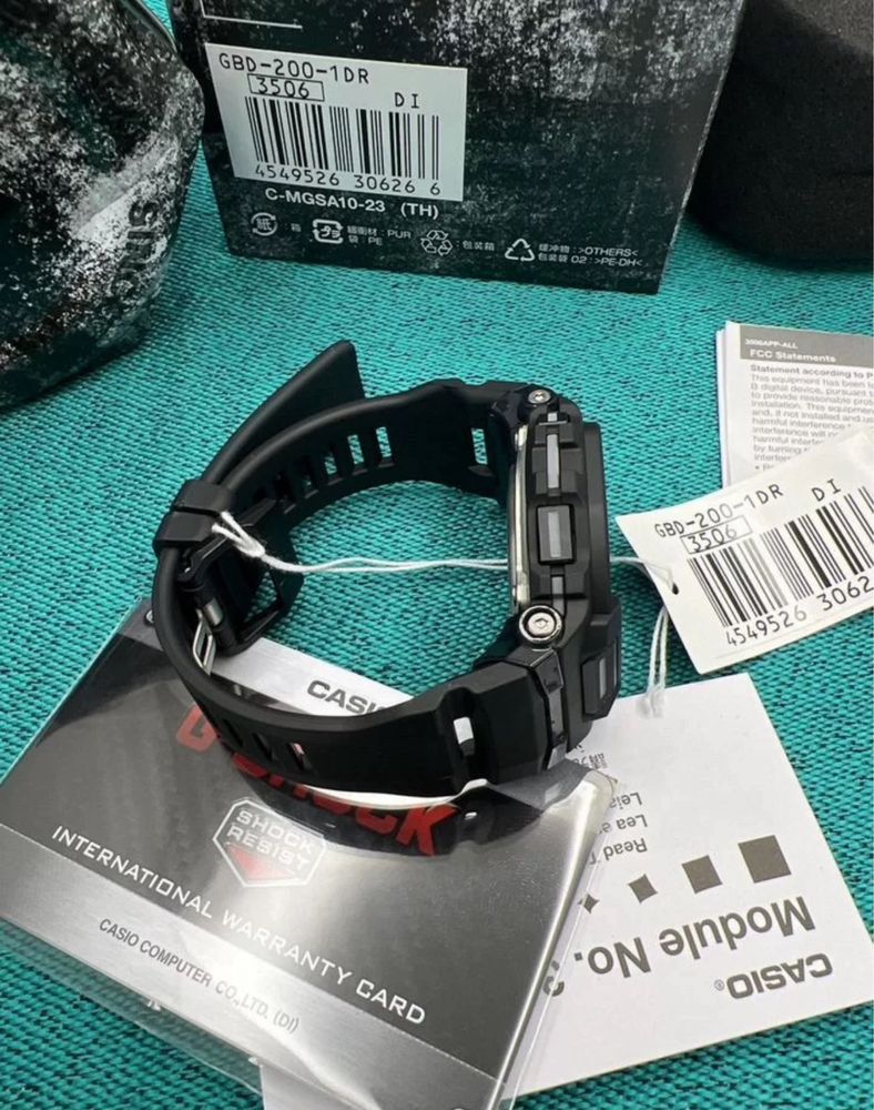 Мужские наручные часы Casio G-Shock GBD-200-1E