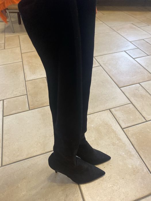 Сапоги женские ботфорты 9М