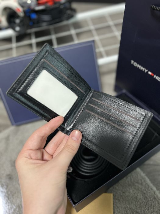 Чоловічий набір Tommy Hilfiger — ремінь + гаманець