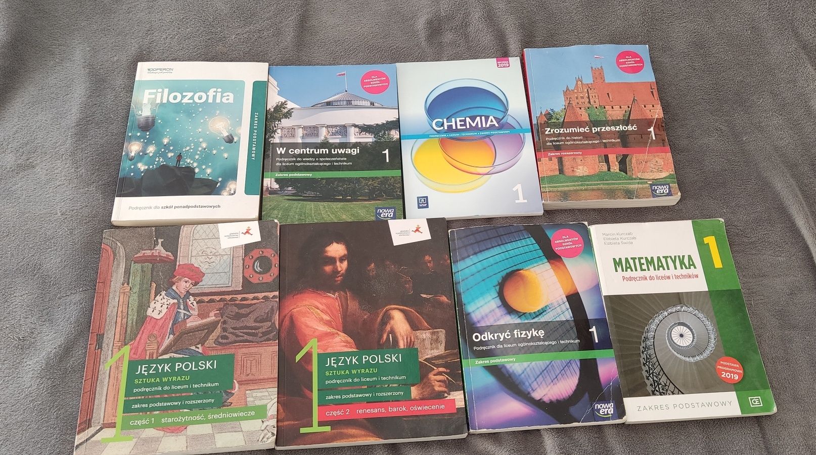 Książki 1 klasa liceum technikum