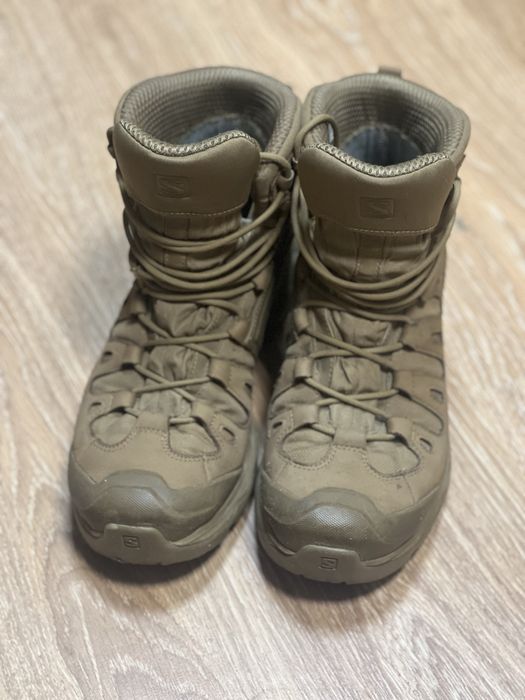 Берці тактичні Salomon Quest 4D Gore-Tex Койот