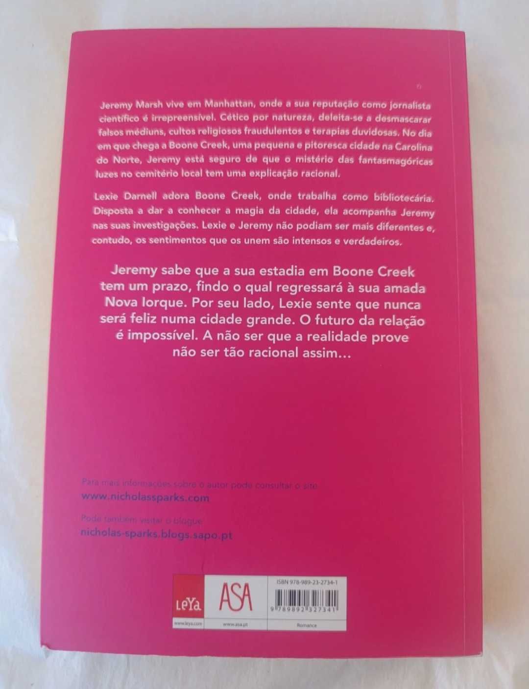 Livro "Quem Ama Acredita" de Nicholas Sparks Como NOVO