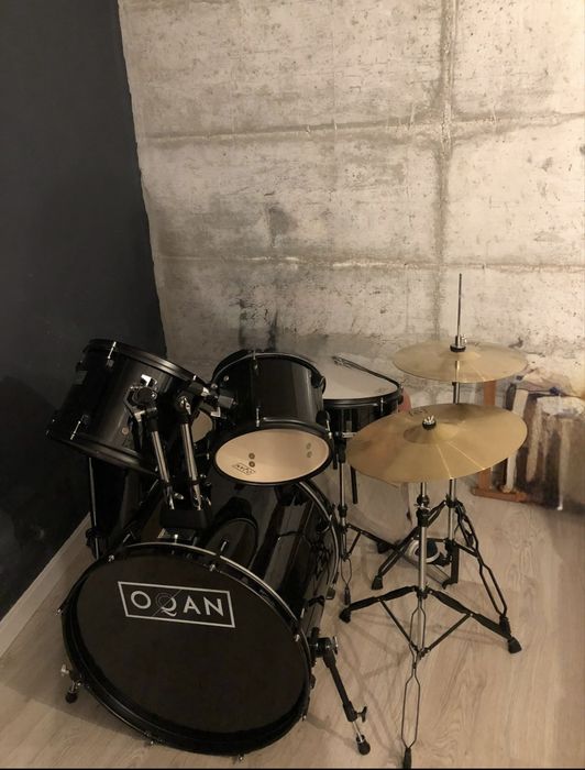 Bateria acustica Marca OQAN iniciantes