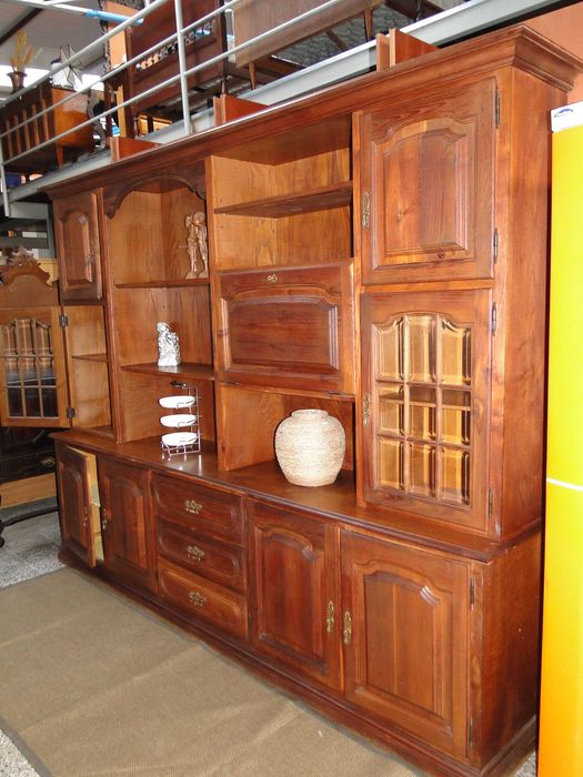 Móvel de sala em madeira - Bom estado geral