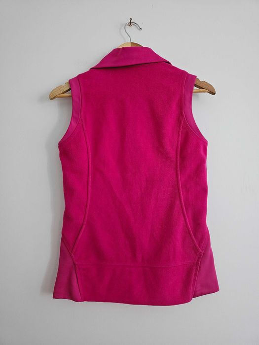 Różowa polarowa kamizelka bezrękawnik damska Columbia r. 34