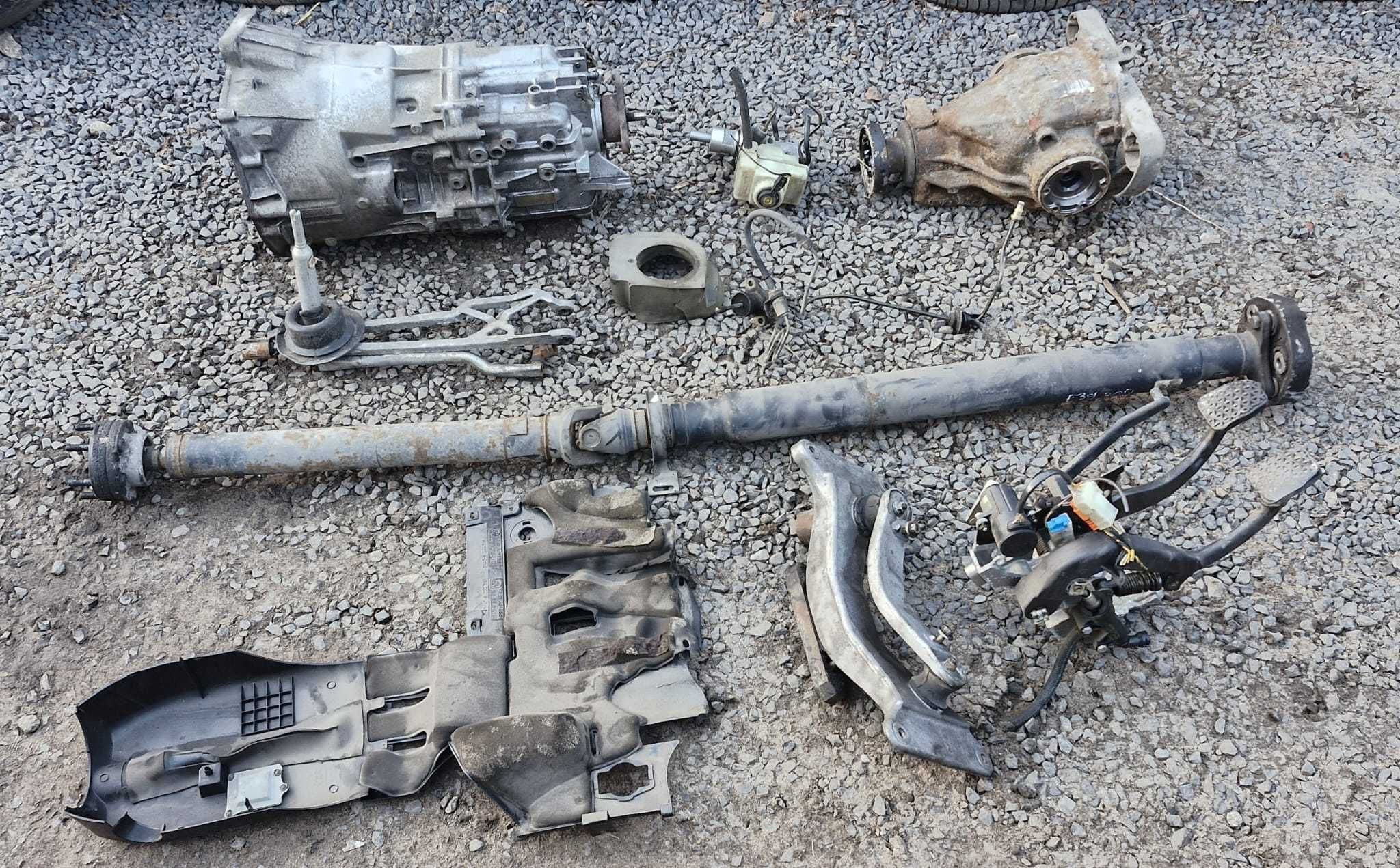 Swap przekładka skrzyni automatycznej GM na manual BMW e39 2.5d 3.0d
