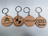 Porta chaves personalizados em madeira