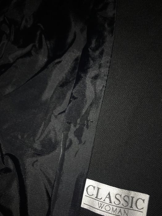 Піджак чорний / оверсайз / жіночій