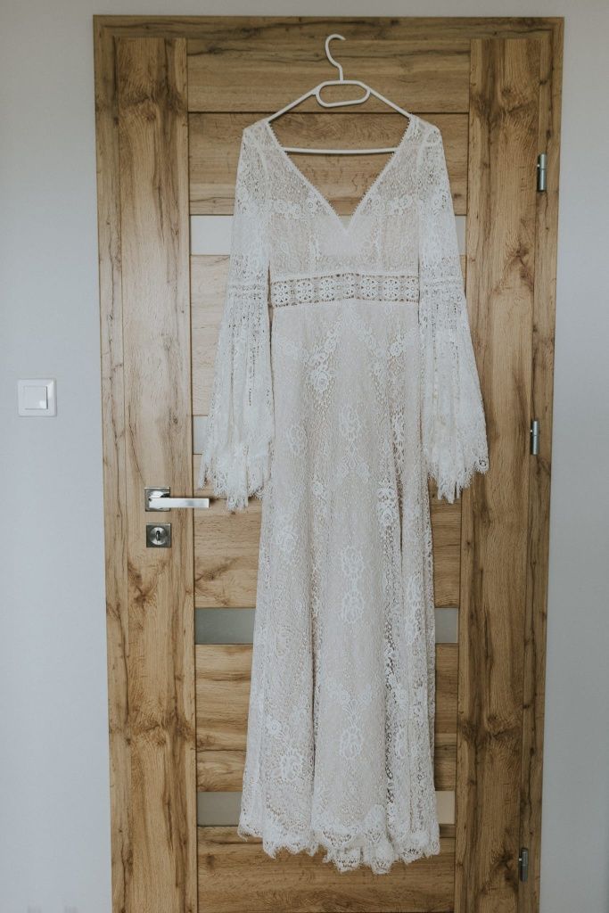 Suknia ślubna w stylu boho