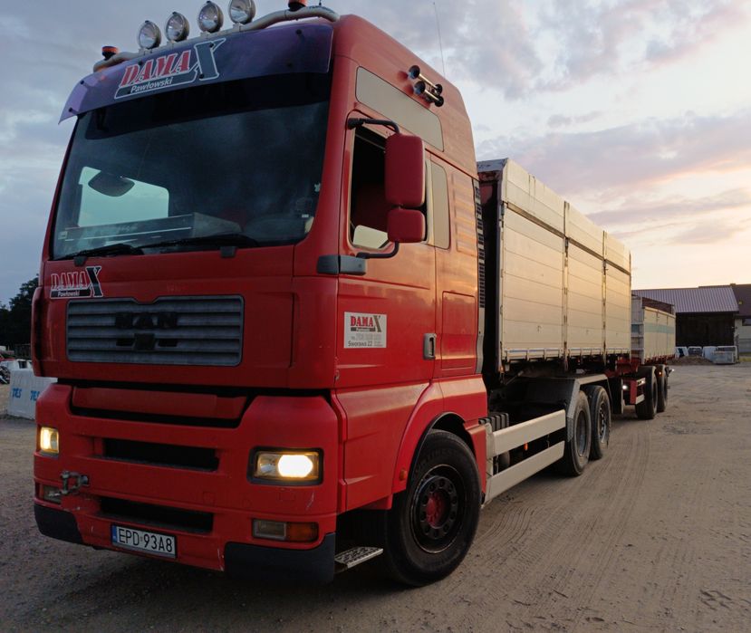 TRANSPORT Kukurydzy ,Zboża ,Kruszywa ,Trociny ,Siano/Słoma