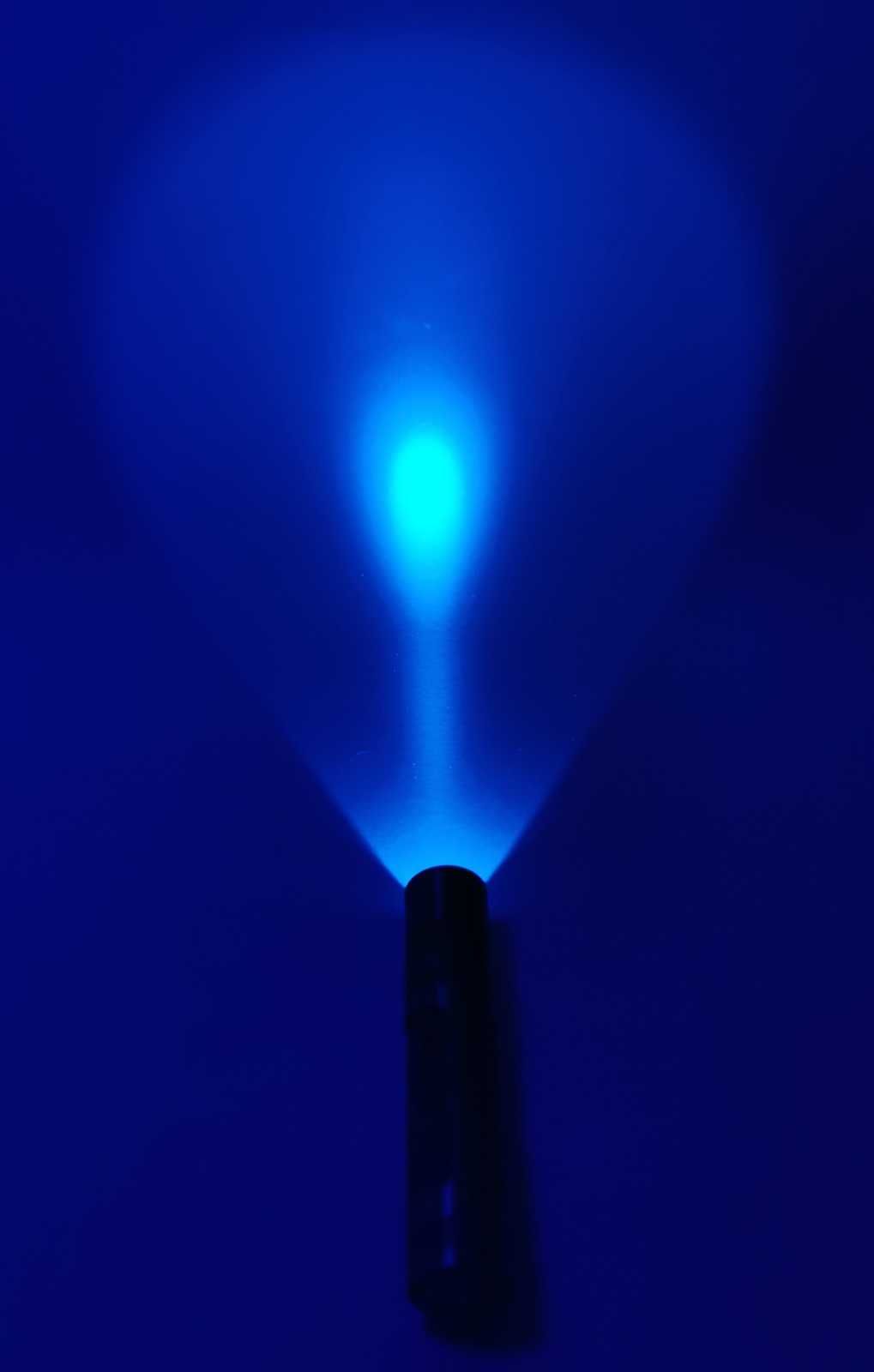 Odkryj niewidoczne, latarka UV dł. fali 365nm (głęboki ultrafiolet)