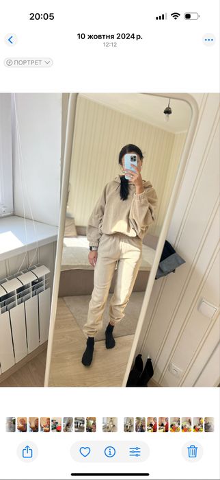 Флісовий костюм maritel zara M