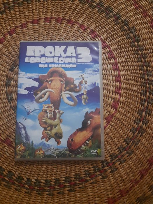 DVD z bajką Epoka Lodowców 3