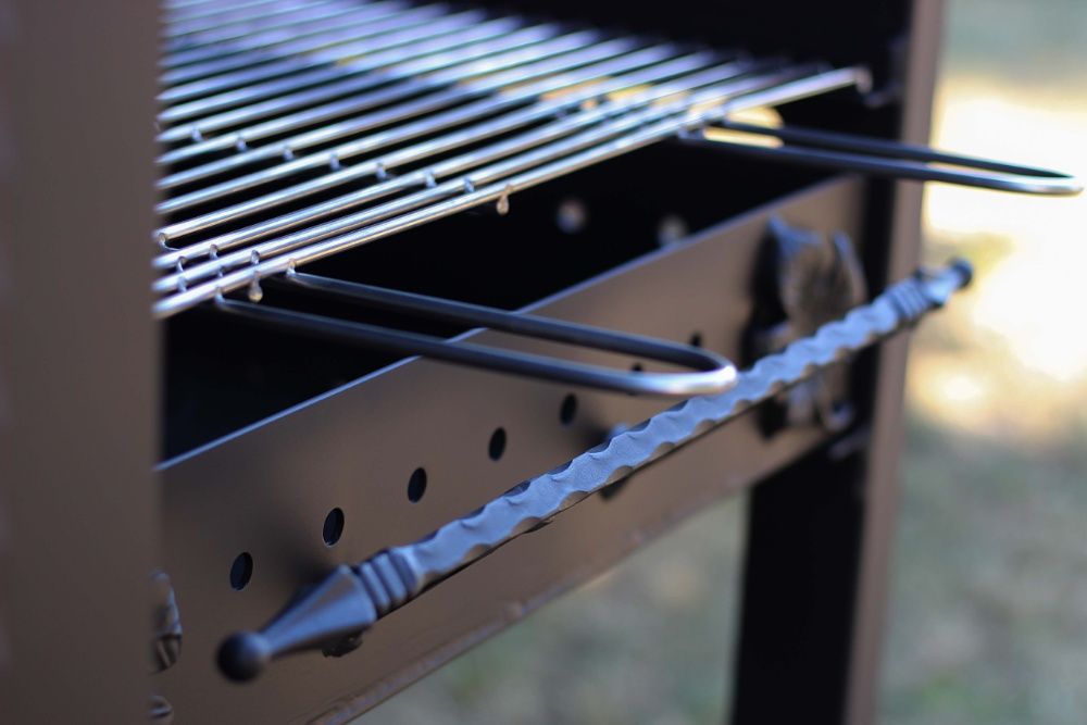 Wędzarnia z Grillem Smoker Grill blacha 3 i 4 mm Solidna od Kowala