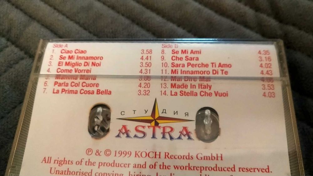 ‼️ Аудио кассета ‼️ аудиокассета аудіокасета Ricchi & Poveri новая