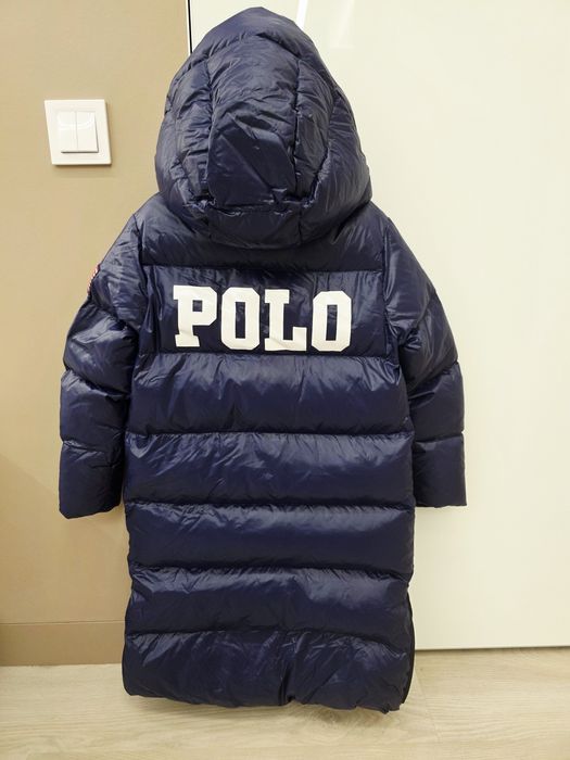 Пуховик, пуховое пальто для девочки Polo Ralph Lauren. Оригинал.