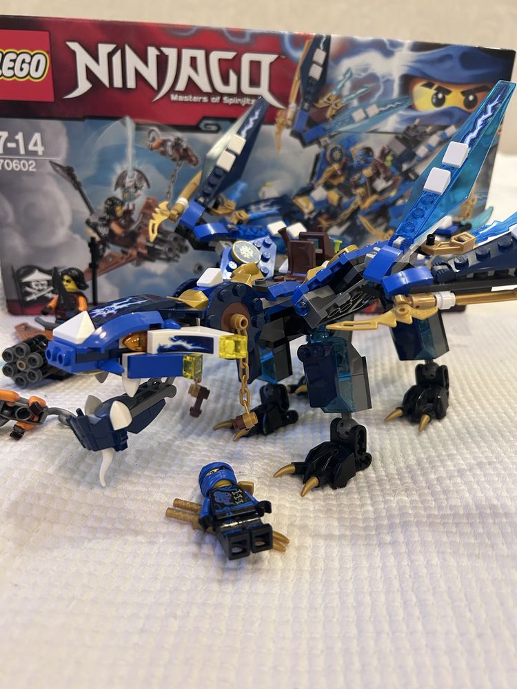Smok Żywiołów Jaya Lego Ninjago 70602 klocki