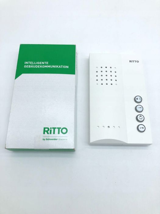 Domofon Schneider Electric Ritto Freisprechstelle TwinBus białe 23mm