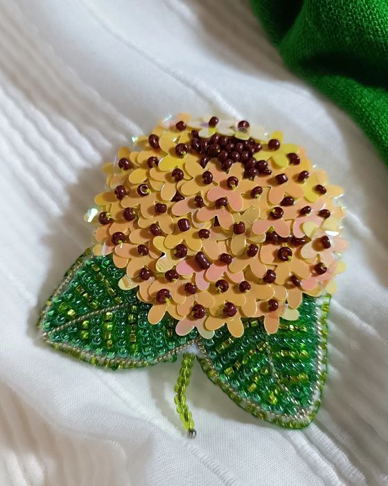 Alfinete Flor amarela