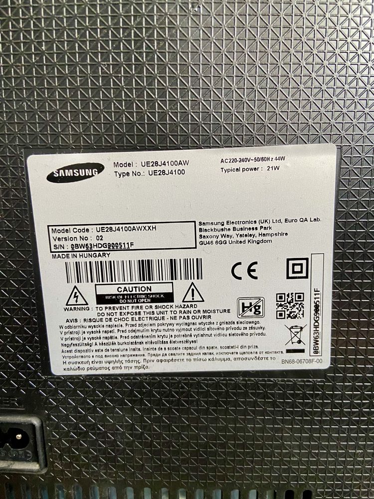 TV Samsung 28 cali