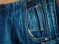 spodnie męskie dżinsy niebieskie duże