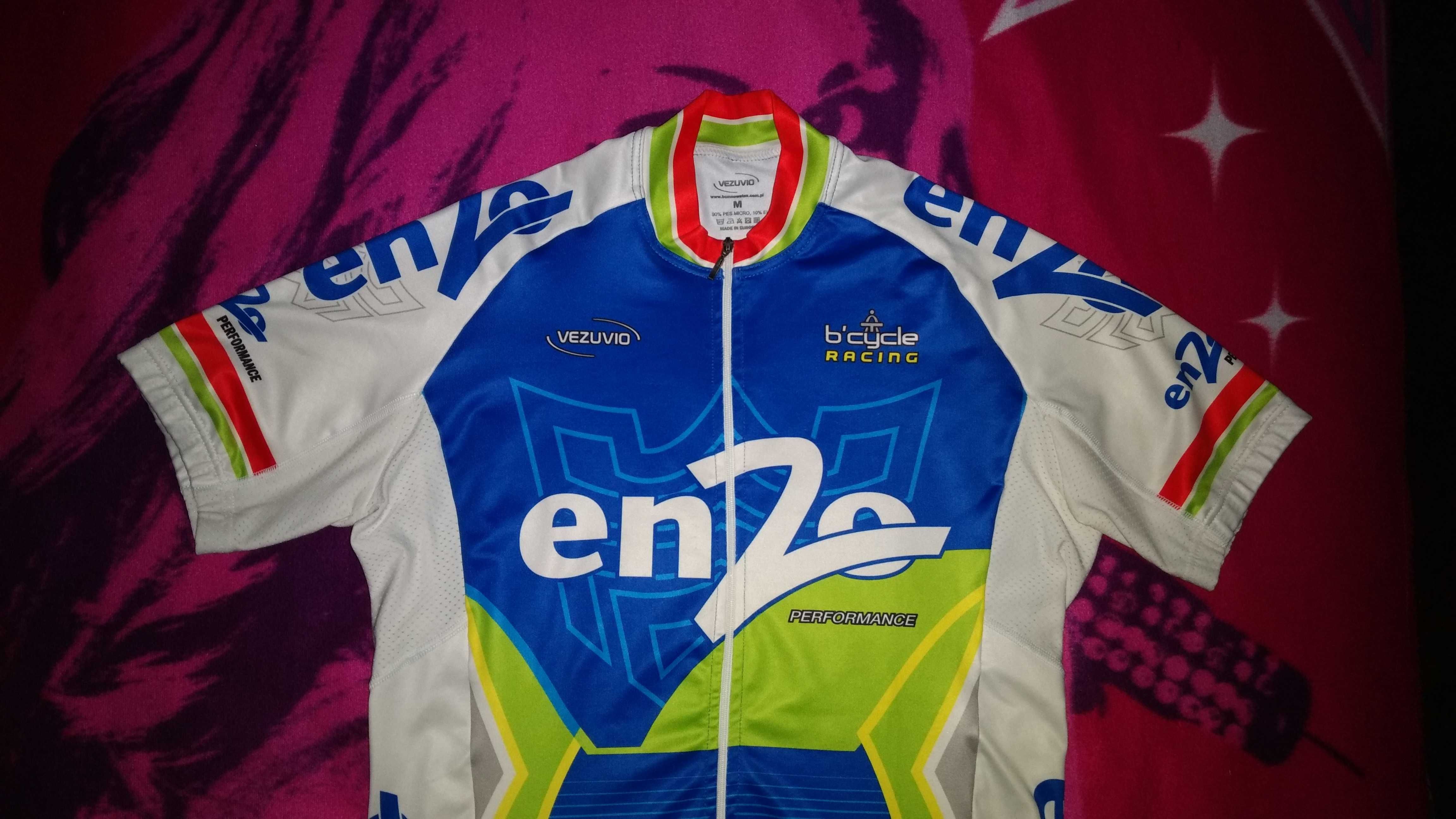 Koszulka kolarska Vezuvio Enzo Bicycle Racing M