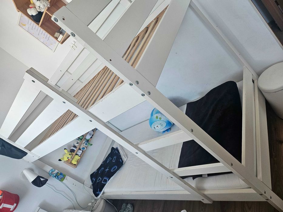 Łóżko piętrowe ikea mydal 98x209