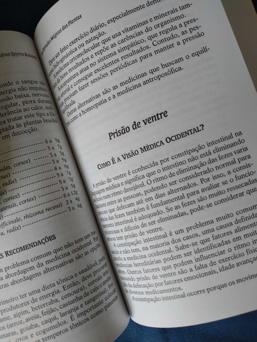 As Fórmulas Mágicas das Plantas