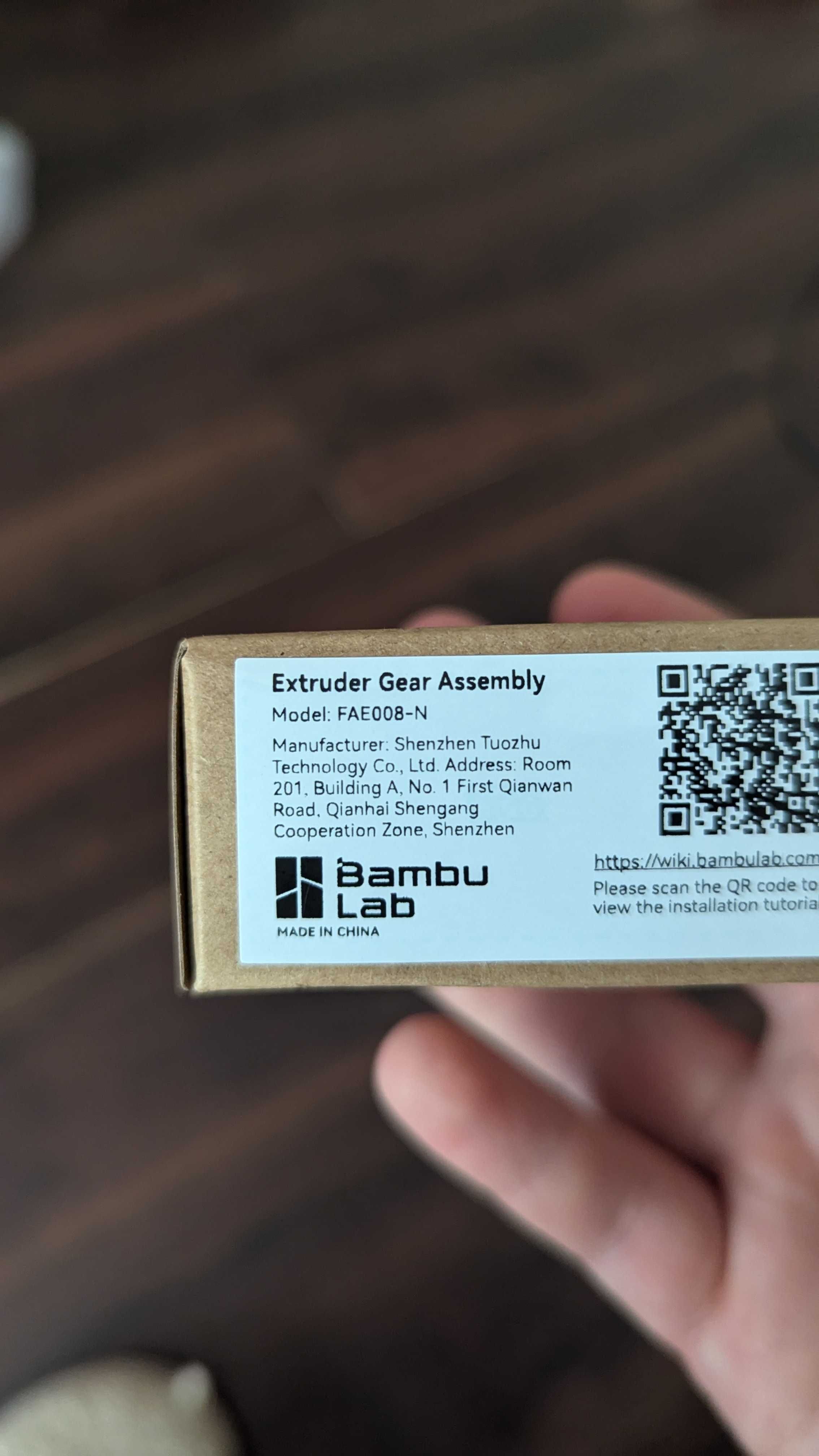 Редуктор екструдера із загартованої сталі BambuLab A1 Series Оригінал