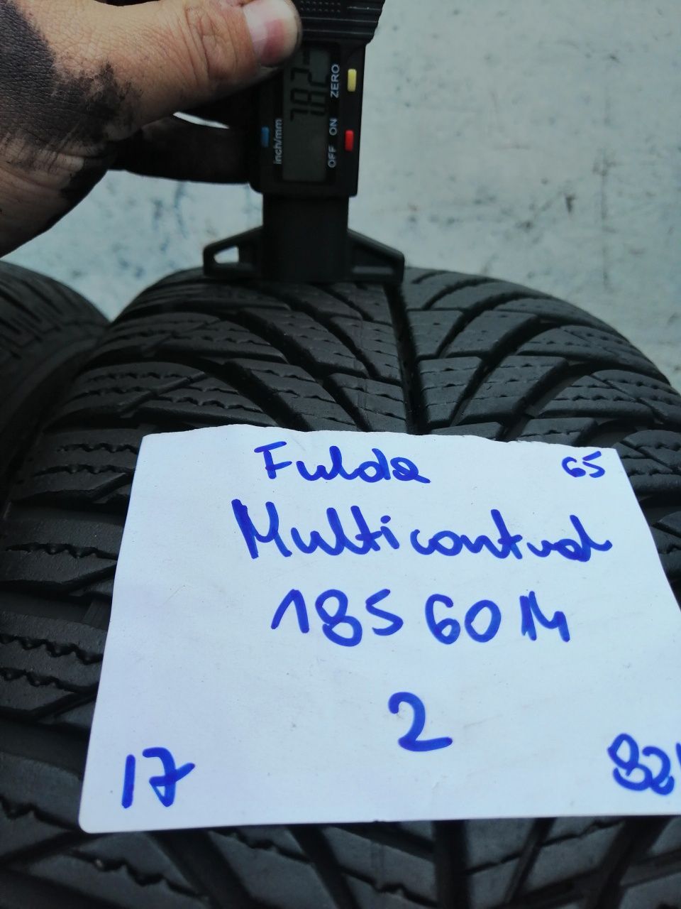 185/60/14 185/60R14 Fulda 2017 całoroczne