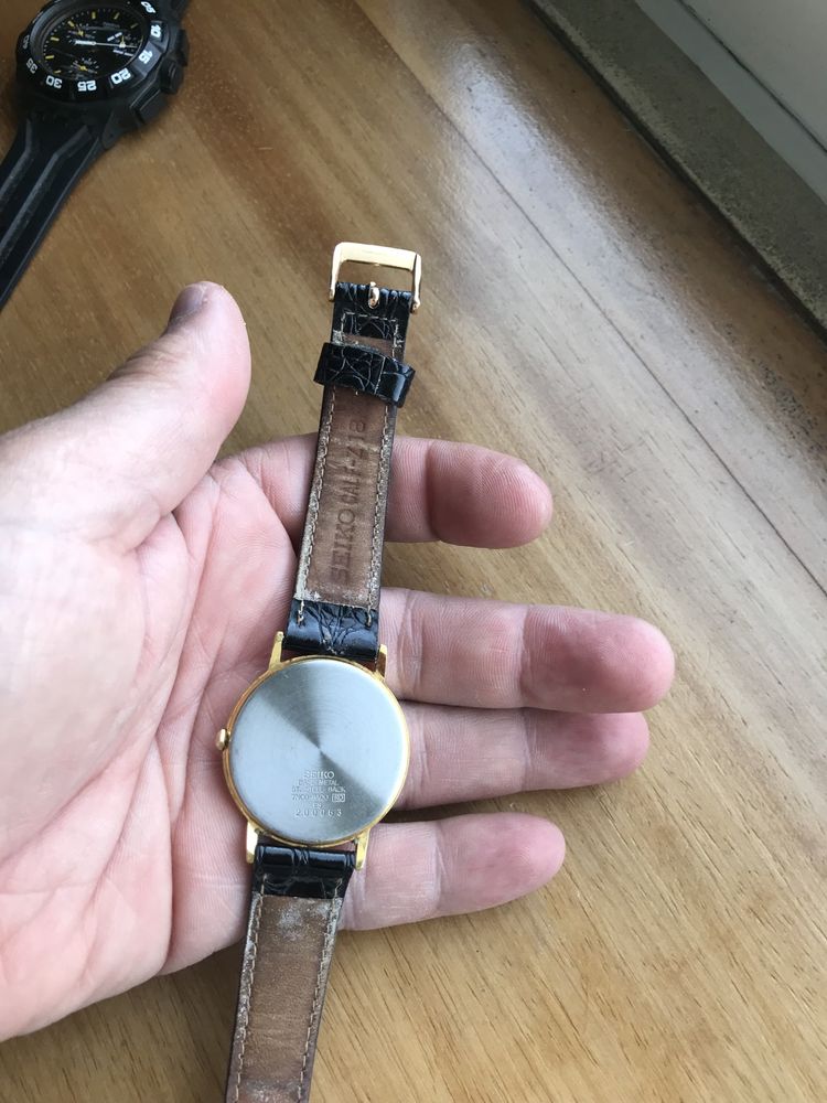 Relogio corda cauny /  outro Seiko quartz