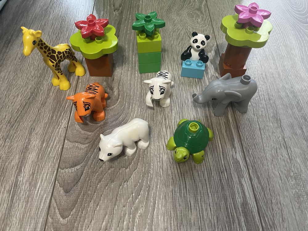 Lego duplo zwierzatka safari