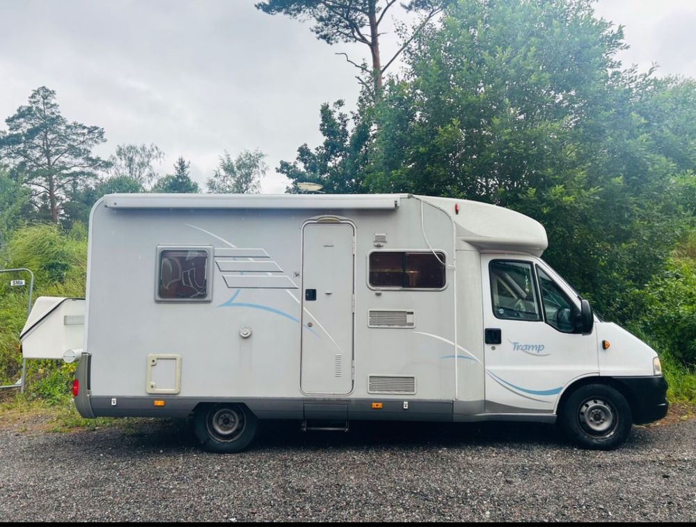Kamper hymer Fiat 2.8jtd klima solary truma