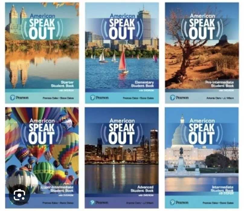 Speakout 2nd 3rd American edition A1, A2, B1, B1+, B2, B1+, C1-C2