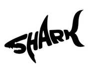 SHARK REKIN - 14cm x 8cm - naklejka na ścianę laptop auto quad motor