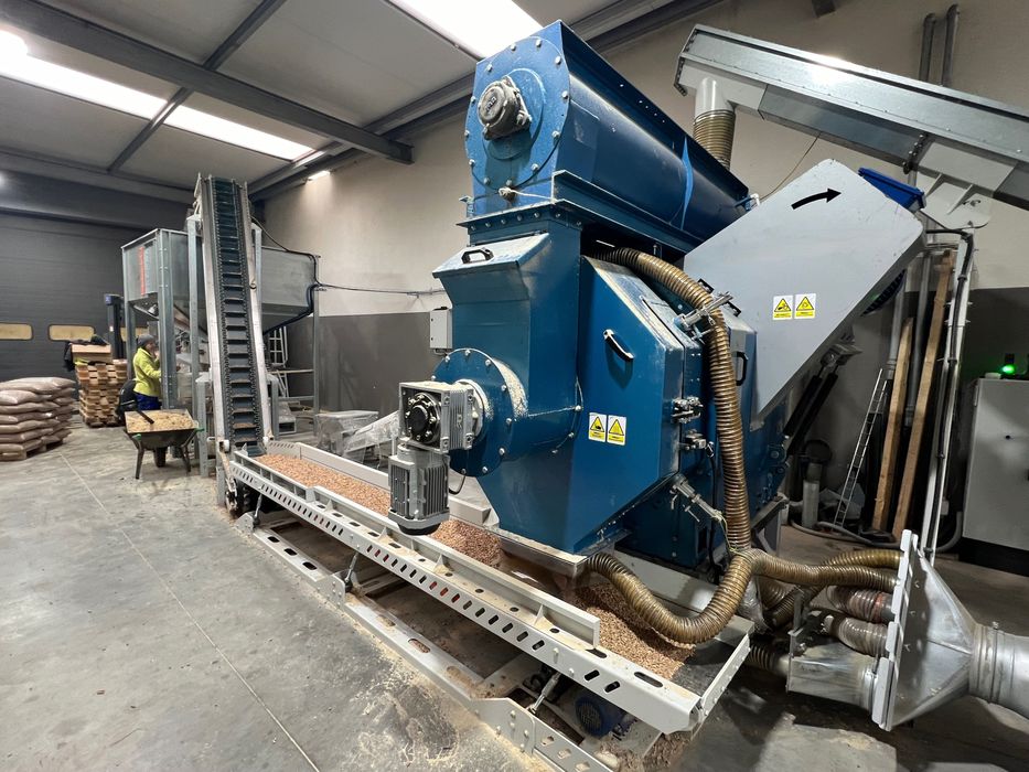 POLSKI przesiewacz do peletu, chłodnica peletu, podajnik wibracyjny