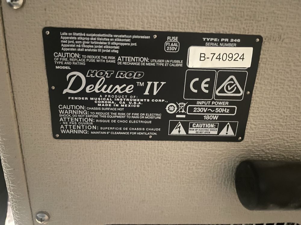 Fender Hot Rod Deluxe IV
