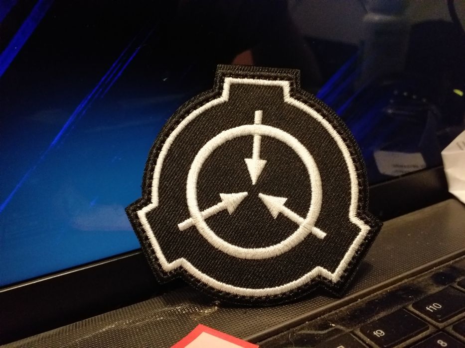 Naszywka scp gra horror wojskowa gry komputerowe dodatki do odzieży